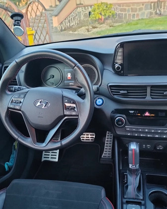 Hyundai Tucson cena 95000 przebieg: 85000, rok produkcji 2020 z Trzcianka małe 92